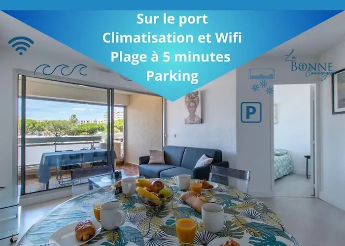 Le Nautilus Proche Plage Clim Parking Prive Wifi Proche Montpellier