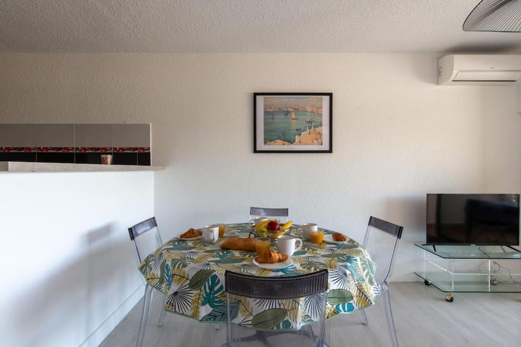 Le Nautilus Proche Clim Parking Prive Wifi Proche Montpellier Appartement Carnon-Plage